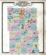 Kidder County Outline Map, Kidder County 1912